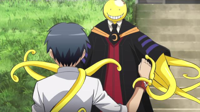 Assassination Classroom 1 Épisode 2 Séquence de base ball