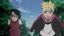 À Konoha, Naruto et Shikamaru commencent à organiser les recherches pour retrouver Mitsuki. Boruto et Sarada, quant à eux, arrivent déjà au laboratoire d’Orochimaru, où ils comptent faire examiner le serpent de leur ami disparu.
