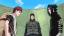 Sasuke est enfin prêt à se battre contre Gaara. Kakashi se rend dans les tribunes, où Sakura lui demande immédiatement comment va Sasuke. Kakashi lui répond de ne pas s’inquiéter. Il fouille du regard l’arène et remarque huit membres des Forces Spéciales.  Gaara semble être en transe. Temari et Kankuro le regardent, inquiets qu’il ait pu oublier sa mission, tandis que Naruto et Shikamari se rappelant les terribles paroles de Gaara, se précipitent vers Kakashi pour le supplier de faire arrêter le match.  Lors de ses attaques, Sasuke semble imiter le taijutsu rapide de Lee. Lee regarde, fasciné – comment Sasuke a-t-il fait pour gagner autant de vitesse en un mois ? Ailleurs dans le stade, Kiba demande à un membre des Forces Spéciales comment va Hinata. …