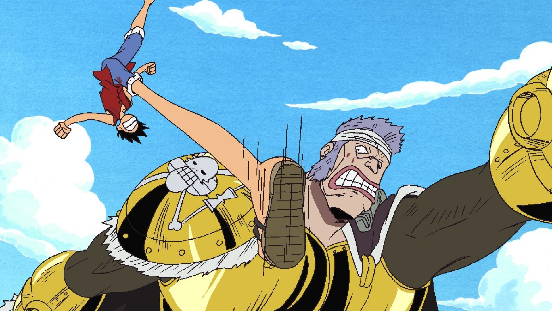 Don Krieg vs Luffy