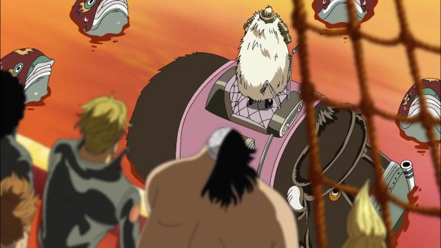 One Piece : Saga 07 - Guerre au sommet - 12 Épisode 408 : Atterrissage