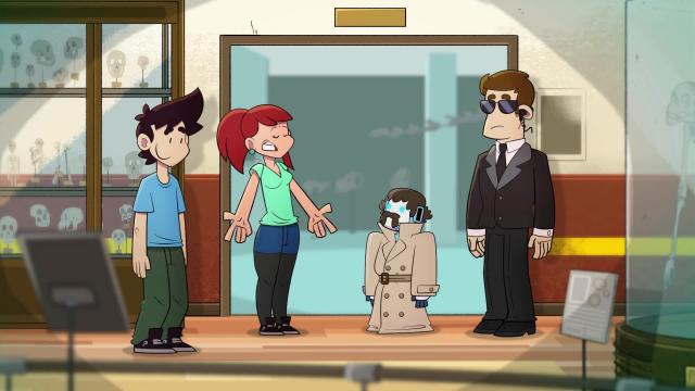 Roger et ses humains - Saison 2 - Épisode 16 : Musée - streaming - VF - ADN